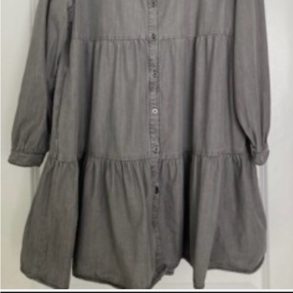 Serra Black and Gray Dress - Picture 5 of 5